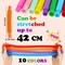 72Pack Pop Tubes, Fidget Sensory Toys Party Favors for Kids 4-8 8-12 Anxiety Stress Relief Toys Treasure Box Prizes Goodie Bag Stocking Stuffers Birthday for Toddlers Boys Girls